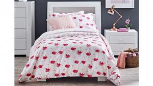 Flamingo Double Bed Quilt Cover Set