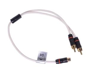 Fusion MS-RCAYM RCA Splitter Cable Female to Dual Male Connector