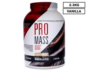 Gen-Tec Pro Mass Weight Gainer Protein Swiss Vanilla 2.3kg