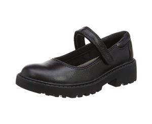 Geox Girls J Casey G. P Touch Fastening Shoe (Black) - FS6029