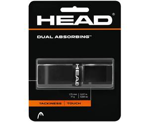 Head Dual Absorbing Tennis/Squash Racket/Racquet Handle Tacky Grip Tape/Black