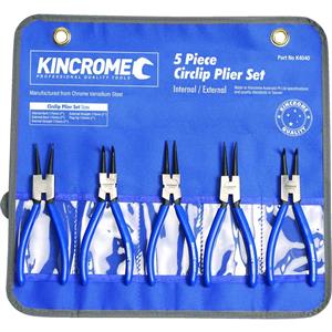 Kincrome 5 Piece Circlip Pliers Set