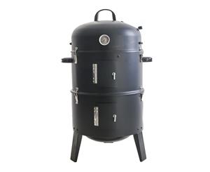 Kiwi Style 3 Way Smoker BBQ Steamer Multi Cooker