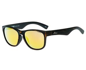 Liive Vision Men's Mob Sunglasses - Wire Brush Copper/Yellow