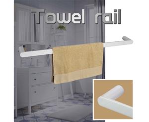 Luxury Chrome Single Towel Rail Rack Holder Bar Stainless Steel 600mm
