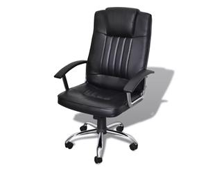 Luxury Office Computer Chair Quality Design Black 65x66x107-117cm