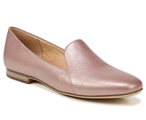 Naturalizer Women's Emiline Classic Slip On Shoe - Rose Gold Metallic