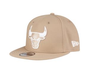 New Era 9Fifty Snapback Cap - Chicago Bulls camel beige - Beige