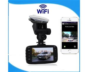 New Release Car Vehicle 3 Screen Wi-Fi Dashboard Camera Dashcam DVR Recorder High Definition 1080P Full HD