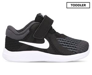Nike Boy's Toddler Revolution 4 Shoes - Black/White-Anthracite