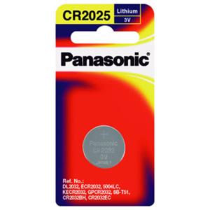 Panasonic - CR-2025PT/1B - Lithium Coin Cell