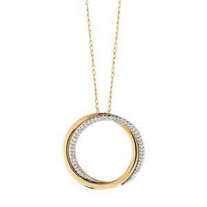 Pendant with Diamonds in 10ct Yellow Gold