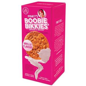 Pinky's Boobie Bikkies Vanilla Flavour 10 Pack