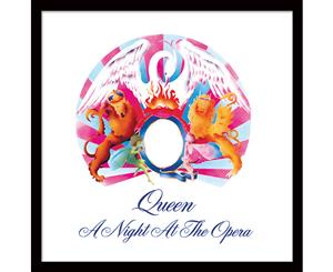 Queen - A Night At The Opera 12 Inch Album Cover Framed Print