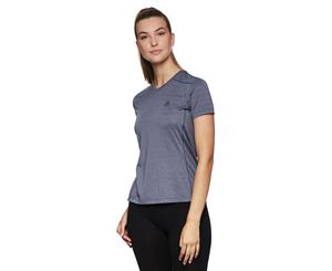 Salomon Women's XA Tee / T-Shirt / Tshirt - Lilac Gray