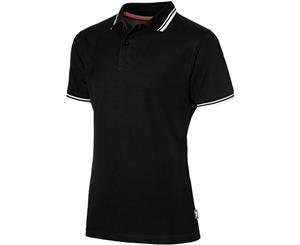 Slazenger Mens Deuce Short Sleeve Polo (Pack Of 2) (Solid Black) - PF2500