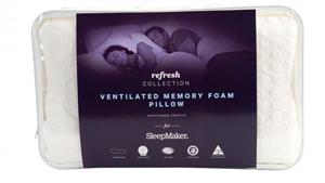 SleepMaker Refresh Memory Foam Pillow - Contour