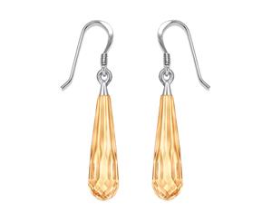 Sterling Silver Golden Babylon Earrings featuring SWAROVSKI Crystals