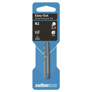 Sutton Tools No2 Easy Out Extractor Screw Set