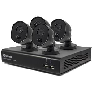Swann 1080p Smart CCTV System With 4 Cams And 32GB SD Card