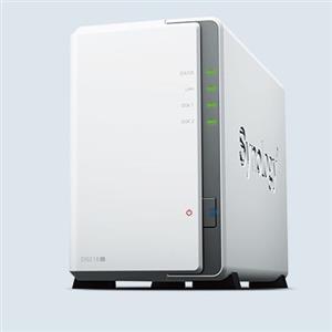 Synology DiskStation DS218j 2 Bay NAS Marvell Armada 385 Dual Core 1.3GHz 512MB DDR3 1x GBLAN
