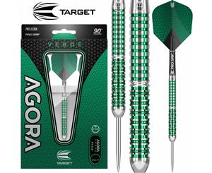 Target - Agora Verde AV02 Darts - Steel Tip - 90% Tungsten - 23g 25g
