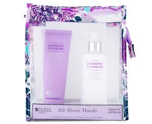 The Body Collection All About Hands Set Jasmine Flower 325mL