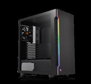 Thermaltake H200 (CA-1M3-00M1WN-00) Tempered Glass RGB Edition ATX Mid-Tower Black Case