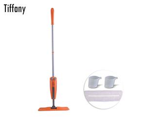 Tiffany Spray Mop/Microfibre Cleaning Pad/2x200ml Tanks Floor Cleaner/Wood/Tiles