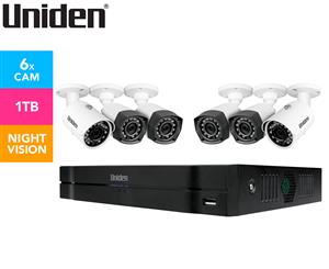 Uniden Guardian Hybrid Full HD DVR Security System w/ 4 Wire & 2 IP Cameras