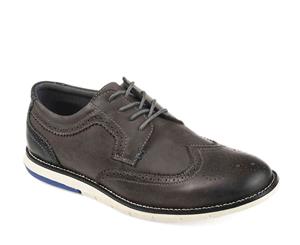 Vance Co. Mens Drake Leather Lace Up Dress Oxfords