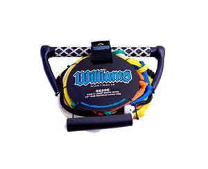 Williams 5 Loop Water Ski Rope & Handle Long V Wakeboarding & Kneeboarding