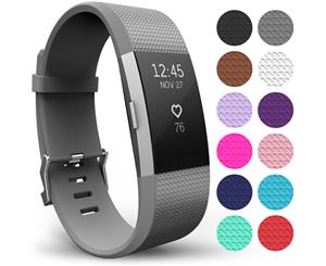 Yousave Fitbit Charge 2 Strap Single (Small) - Grey