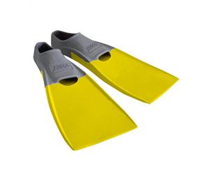 Zoogs Long Blade Fins US 5-6 Yellow