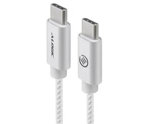 Alogic 3m USB 2.0 USB-C to USB-C Cable Charge & Sync M to M Silver MU2CC-03SLV
