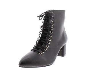 Archive Womens Jane Leather Lace Up Ankle Boots