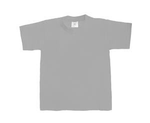 B&C Kids/Childrens Exact 190 Short Sleeved T-Shirt (Ash) - BC1287