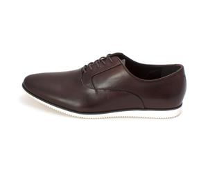 Bar III Mens Warner Leather Lace Up Casual Oxfords