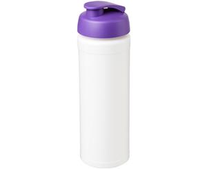 Baseline Plus 750Ml Flip Lid Sport Bottle With Grip (White/Purple) - PF2823