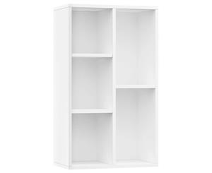 Book Cabinet/Sideboard White 45x25x80cm Chipboard Home Display Shelf