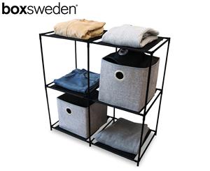 Box Sweden 4-Section Storage Shelf