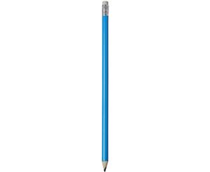 Bullet Alegra Pencil With Coloured Barrel (Process Blue) - PF802