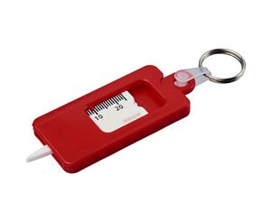 Bullet Kym Tyre Tread Check Keychain (Red) - PF2319