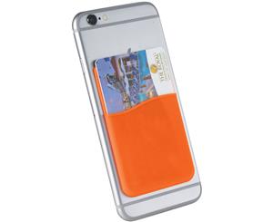 Bullet Slim Silicone Card Wallet (Orange) - PF2083