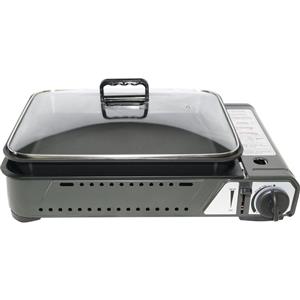 Campmaster Butane Stove with Inset Cooking Pan 1 Burner