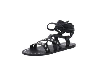 Charles by Charles David Womens Steeler Faux Leather Studded Flat Sandals