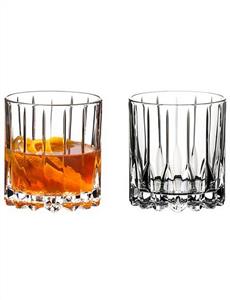 DRINK SPECIFIC GLASSWARE NEAT GLASS SET OF 2