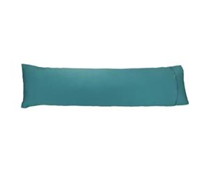 Easy Rest - Soft and Elegant 250TC Pure Cotton Percale Pillow Case (Body Shape) - Teal