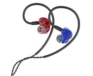 FiiO FA1 Over-the-Ear Headphones - Red/Blue