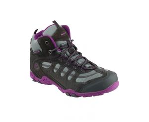 Hi-Tec Penrith Junior / Boys Hiking Boots (Purple) - FS2190